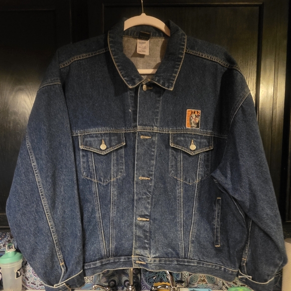 Harley-Davidson Rough Riders Rare Collectable Embroidered DENIM JACKET 3XL - Picture 8 of 8